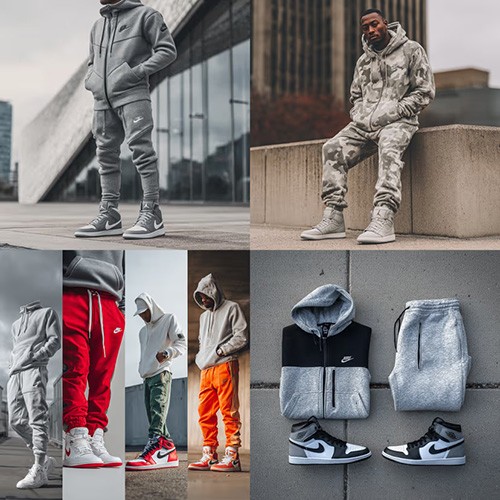 چطور ست Tech Fleece رو با کتانی‌های نایک (Air Force, Jordan, Dunk) ست کنیم؟